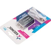 Аккумулятор КОСМОС KOCLi9V1200mAh1BL