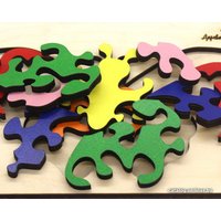 Мозаика/пазл Деревянный город Бабочка П038-ANT