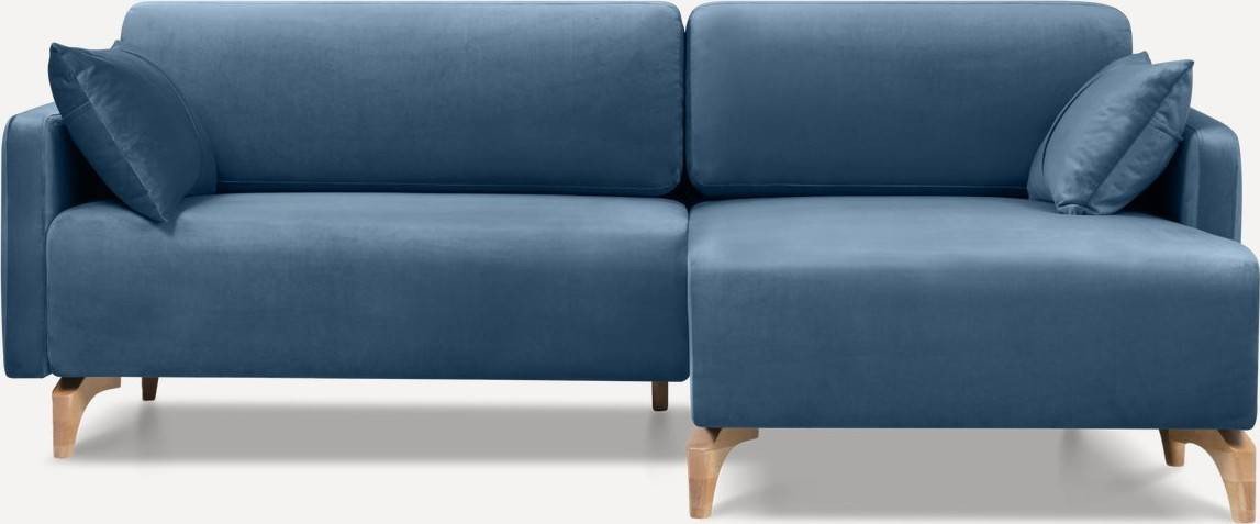 

Угловой диван Divan Льери Barhat Blue 226468 (синий)