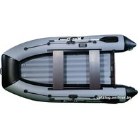 Моторно-килевая лодка RiverBoats 320 НДНД (серый/черный)