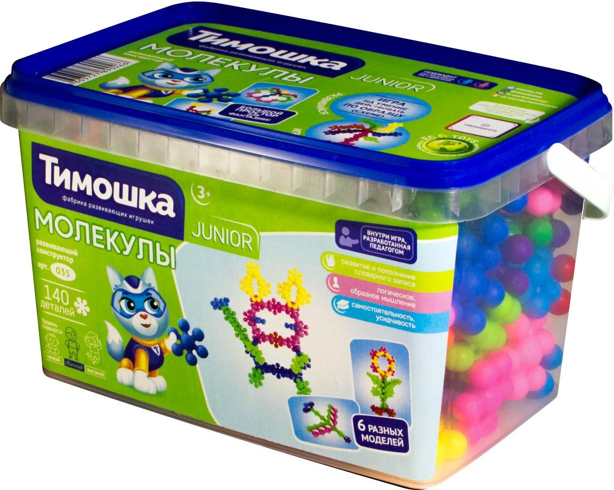 

Конструктор Тимошка Junior 035 Молекулы