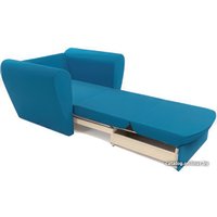 Кресло-кровать Мебель-АРС Квартет (рогожка, синий)