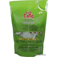 Наполнитель для туалета For Cats Green Tea 4 л