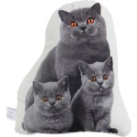 Декоративная подушка Этель Cat family 10864246