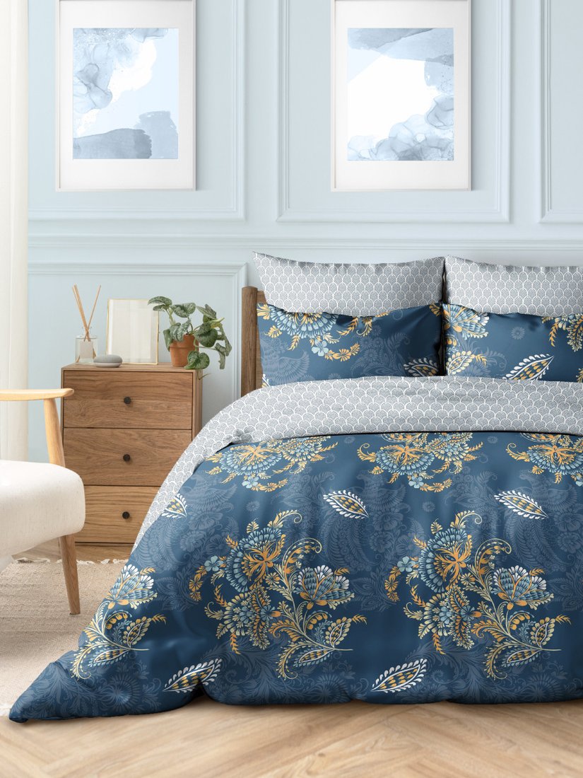 2-спальный комплект постельного белья Василиса 2сп Delight 70x70 20222/1