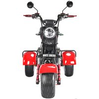 Электроскутер White Siberia CityCoco WS-Pro Trike 3000W 21Ah (с красными брызговиками)