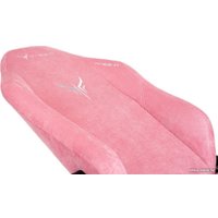Игровое (геймерское) кресло Knight N1 Fabric Velvet 36 (розовый)