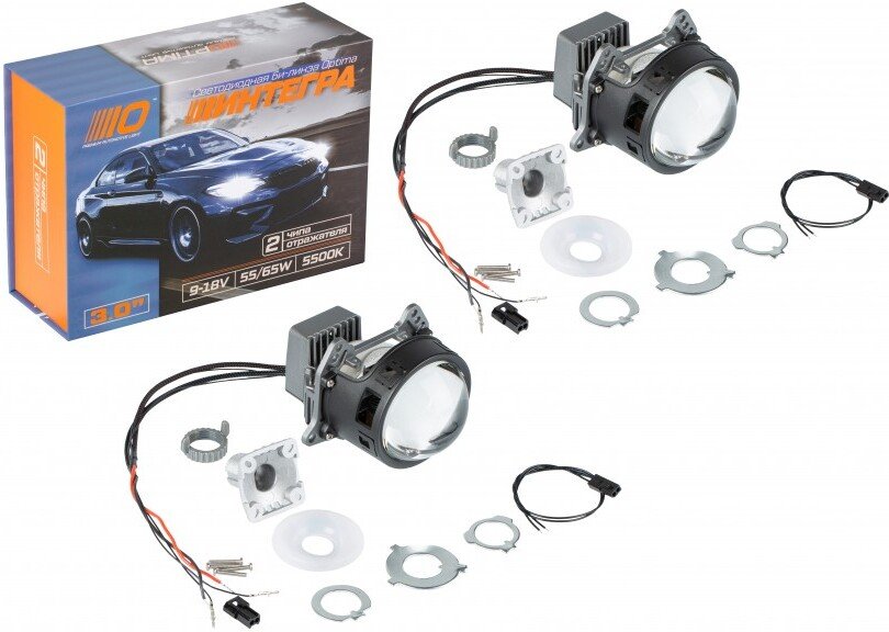

Bi-LED модуль OPTIMA Premium Bi-LED Lens Интегра 2шт