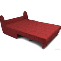 Диван Мебель-АРС Аккордеон Барон №2 (бархат, красный star velvet 3 dark red)