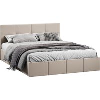 Кровать Трия Лора с ПМ 160x200 (велюр Confetti Cream)