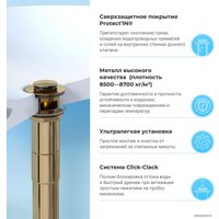 Сифон Wellsee Drainage System 182121001 (сифон, донный клапан, золото)