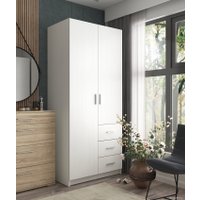 Шкаф распашной Евва УН-02-03/B (бодега белый)