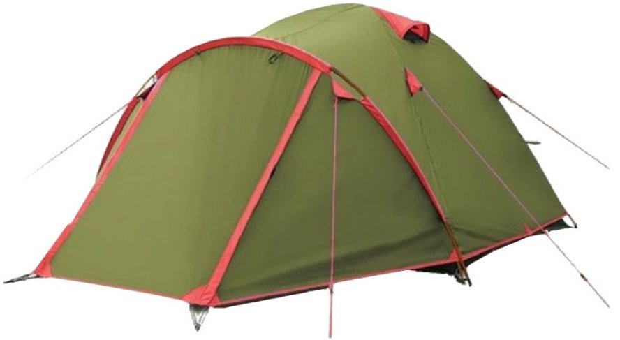 

Треккинговая палатка Tramp Lite Camp 2 (зеленый)