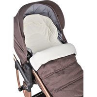 Универсальная коляска Aimile Original New (2 в 1, шоколадный, золотистая рама)