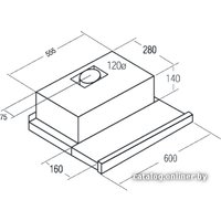 Кухонная вытяжка CATA TF 3600