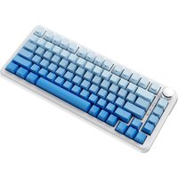 Клавиатура Ajazz AK820 Max (белый/голубой, Ajazz Sea Salt)