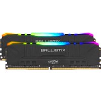 Оперативная память Crucial Ballistix RGB 2x32GB DDR4 PC4-28800 BL2K32G36C16U4BL