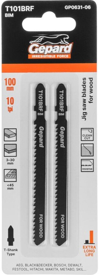 

Набор пильных полотен Gepard GP0631-06