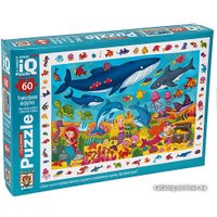 Пазл Айрис-Пресс IQ с развивающей игрой. Русалочки