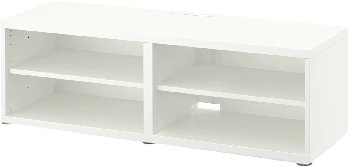 

Тумба Ikea Бесто 902.994.30 (белый, 4 полки)
