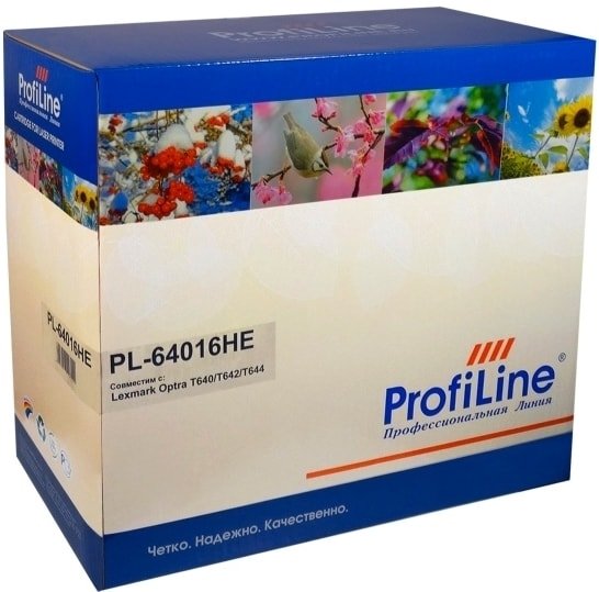 

Картридж ProfiLine PL-64016HE (аналог Lexmark 64016HE)