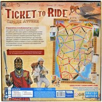 Детская настольная игра Мир Хобби Ticket to Ride: Сердце Африки