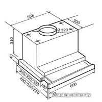 Кухонная вытяжка TEKA CNL1 3000