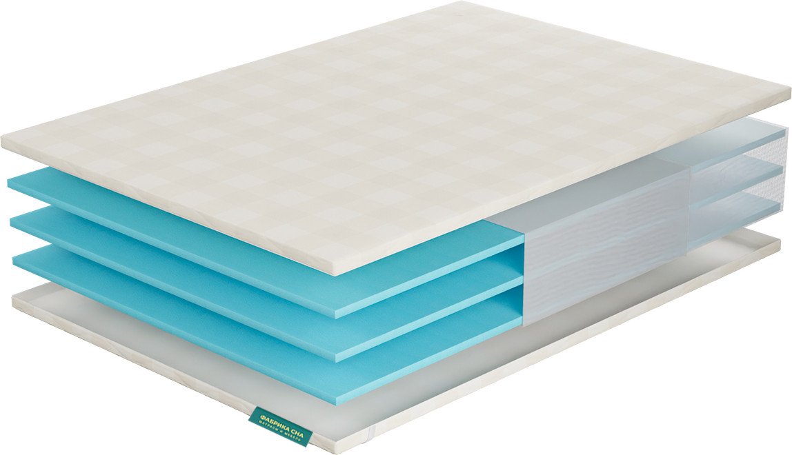 

Ортопедический наматрасник Фабрика сна Т-3 200x190