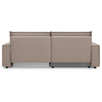 Угловой диван Mio Tesoro Дюссельдорф 293 1.5ек-1.5пф (1176 Savanna Plus Mocca)