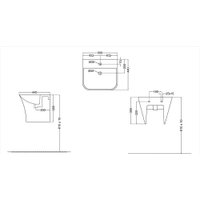 Умывальник Jaquar Aria ARS-WHT-39803