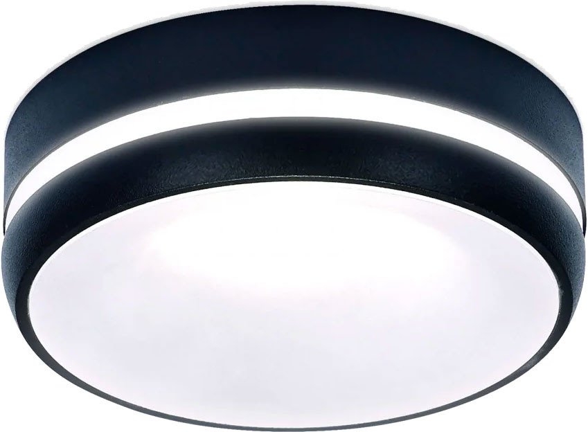 

Точечный светильник Ambrella light TN3335 SBK/FR (черный песок/белый матовый)