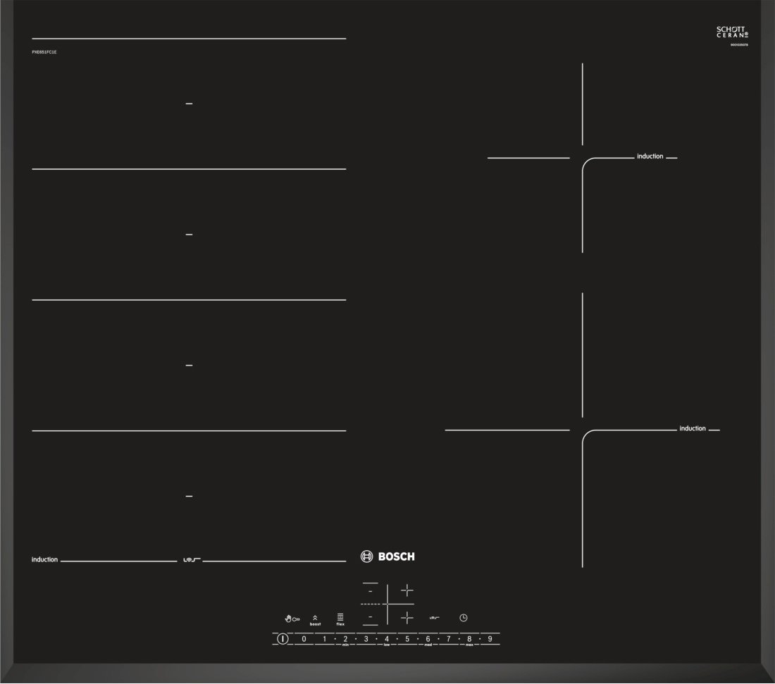 

Варочная панель Bosch PXE651FC1E