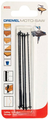 Набор оснастки для электроинструмента Dremel MS51 Moto-Saw 5 предметов [2615MS51JA]