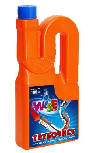 

Средство для труб Wise Трубочист Гель 1000 мл