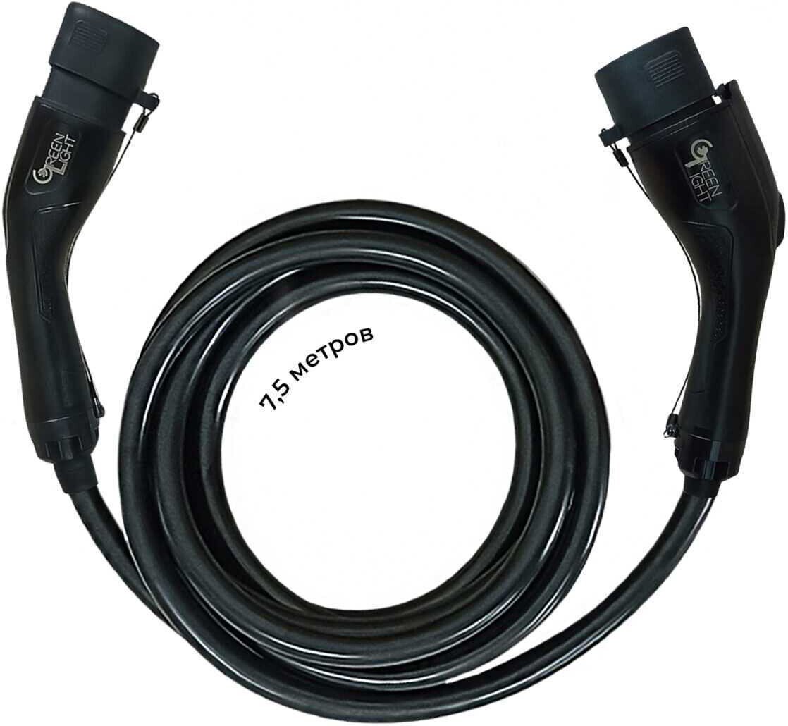 

Кабель GNLT Type2-GB/T 3х32А 22квт 7.5м