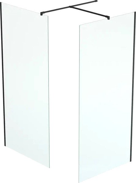 

Душевой уголок Benetto BEN-302_BL_M 140x100x220 (матовое стекло/черный)