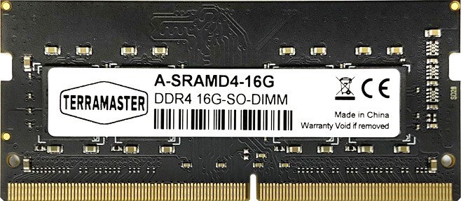 

Оперативная память TerraMaster 16ГБ DDR4 SODIMM 2666 МГц A-SRAMD4-16G