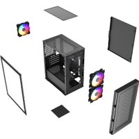 Корпус Powercase Mistral SM05 ARGB CMMSM05B-A3