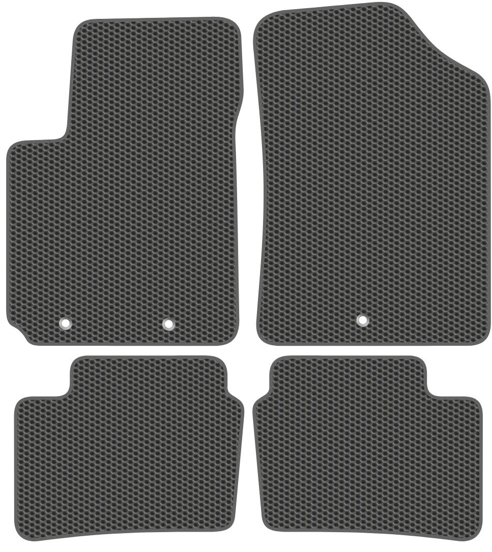 

Комплект ковриков для авто Alicosta Kia Picanto II (хэтчбек 5 дв, хэтчбэк / TA) 2011 - 2017 (серый)