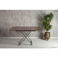 Стол-трансформер Levmar Accord D69/S59 (дуб шамони темный/хром)