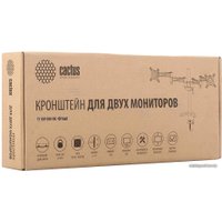 Кронштейн для монитора CACTUS CS-VM-D08-BK