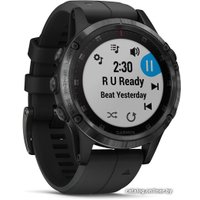 Умные часы Garmin Fenix 5 Plus Sapphire (черный)