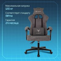 Игровое (геймерское) кресло Knight Evolution (серый)