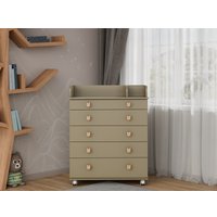 Детский комод Incanto Мишка с органайзером 800/5 PK-0060/06 (кашемир)