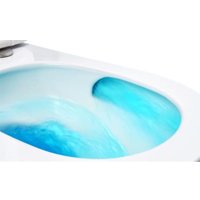 Унитаз подвесной Roxen Vortex Tornado в комплекте с инсталляцией StounFix Dual Fresh 6 в 1 868536 (кнопка: белый глянцевая)