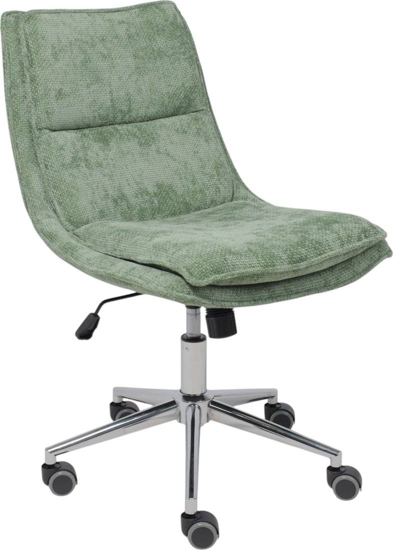 

Офисное кресло AksHome Lola (зеленая рогожка GY91-14/хром)