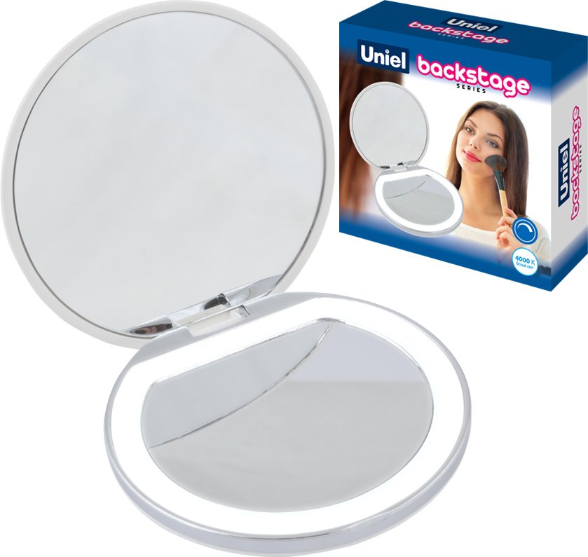 

Косметическое зеркало Uniel ULK-F72 DIM/RECH White UL-00007898