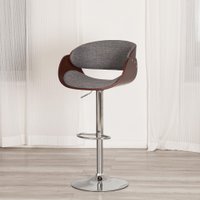 Стул TetChair Lando (серый/орех/хром) в Гомеле