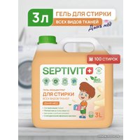Гель для стирки Septivit Все виды тканей Дыня-мед (3 л)