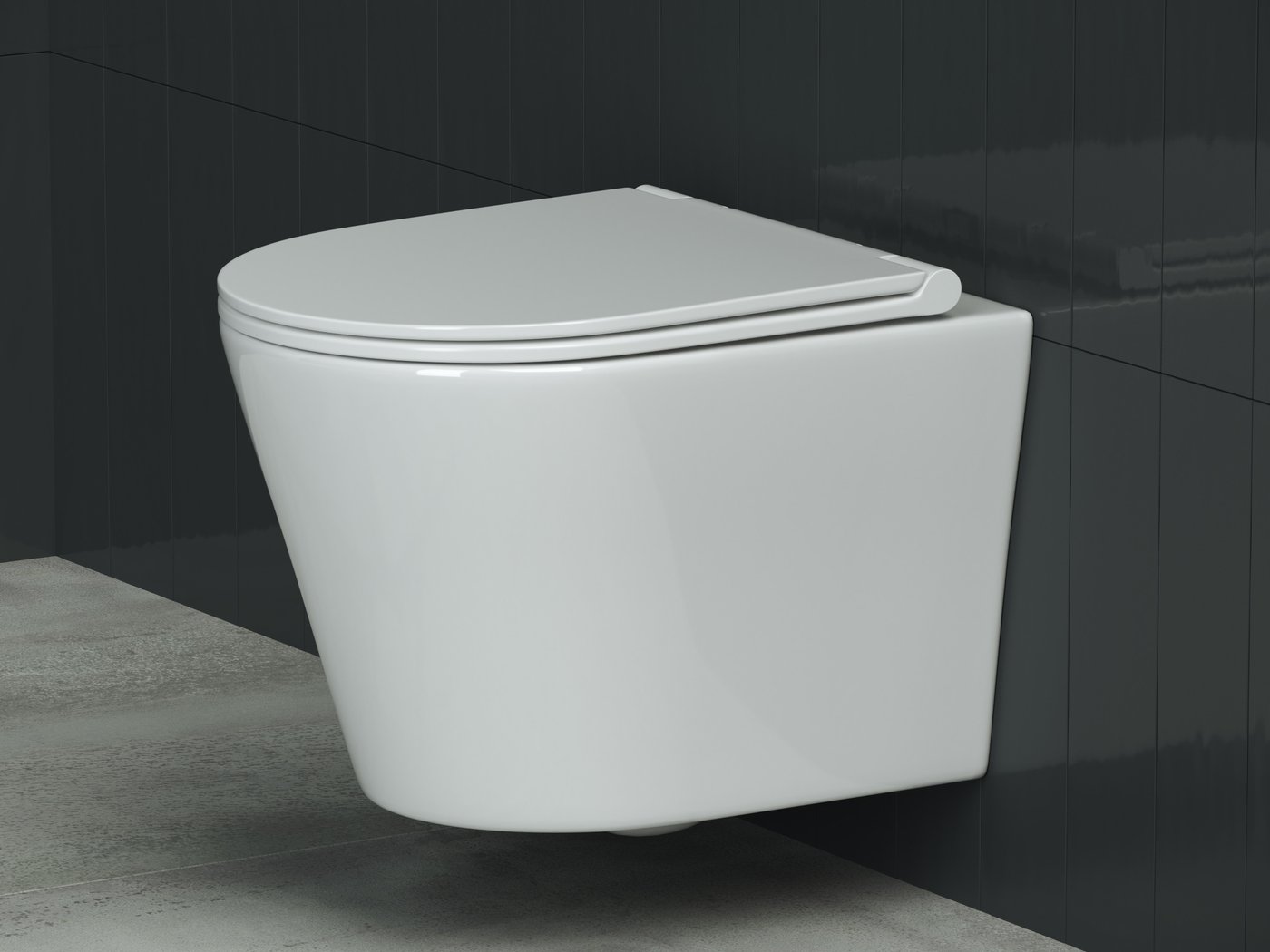 

Унитаз подвесной Ceramica Nova Rimless Forma CN3011